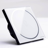 Eu 1 Gang 1 Way Electronic Wall Touch Light Switch